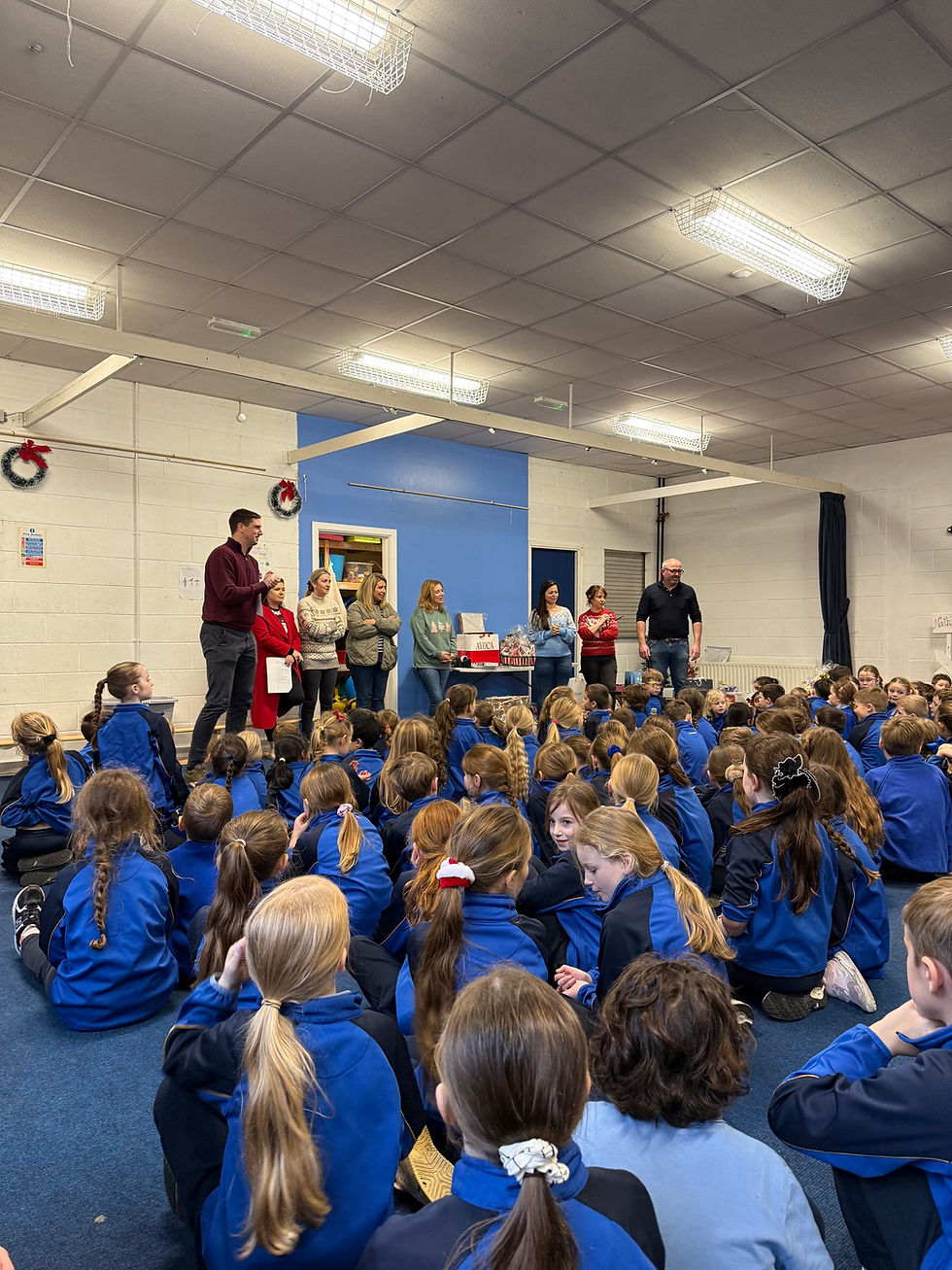 PA Christmas raffle.