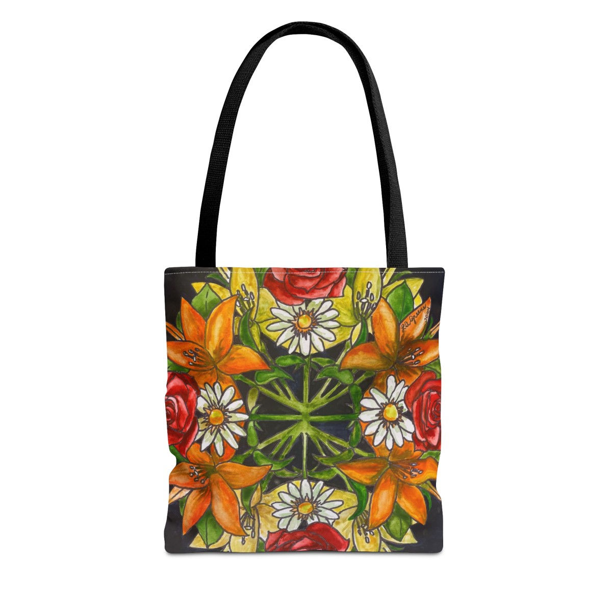 Language of Flowers Love Tote Bag (AOP)