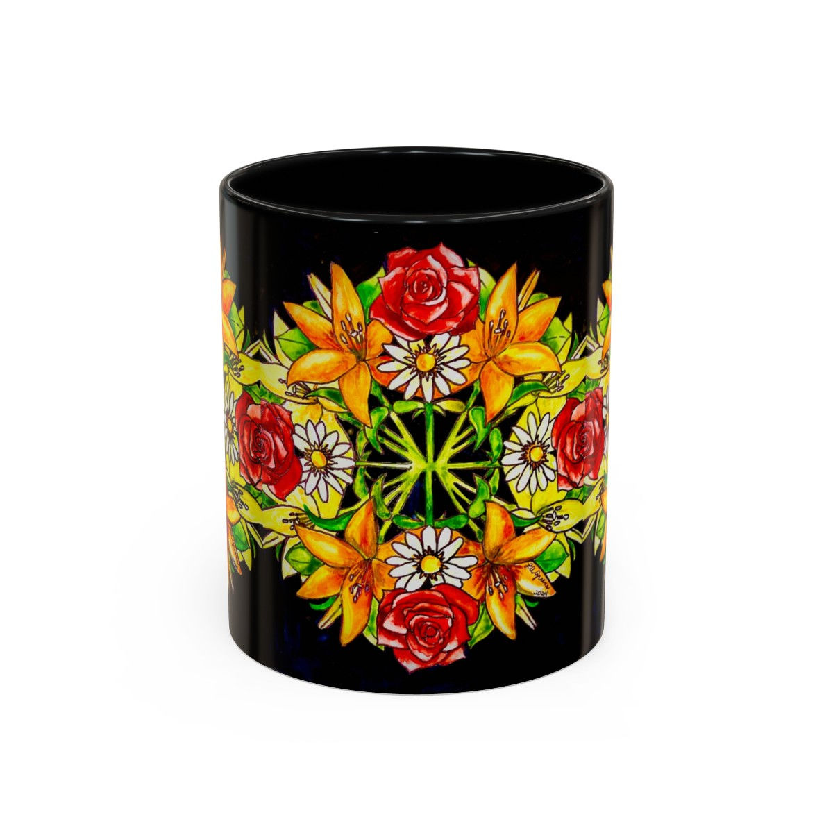 Language of Flowers Love Coffee Mug (11, 15oz)