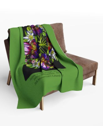 wrap someone you love in a 'STRENGTH' blanket