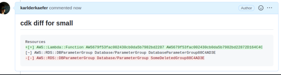 https://github.com/karlderkaefer/cdk-notifier