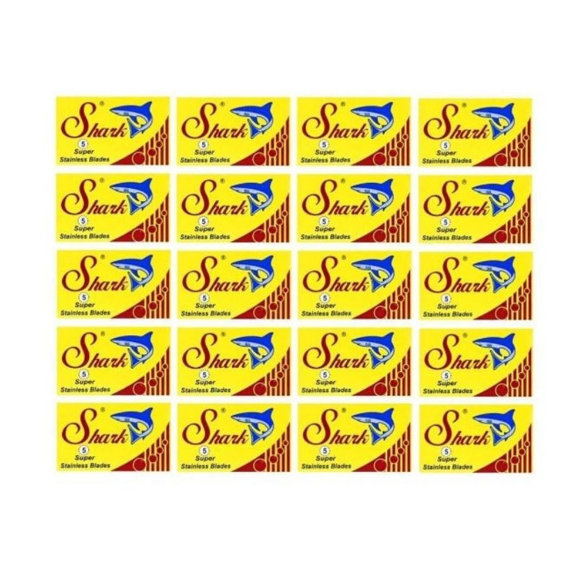 Thumbnail: Shark Super Stainless Double Edge Razor Blades 100 Pieces
