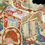Thumbnail: Black crepe river scene wrap