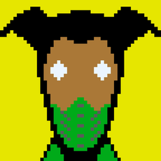 Pixel Pups NFT #107; Reptile