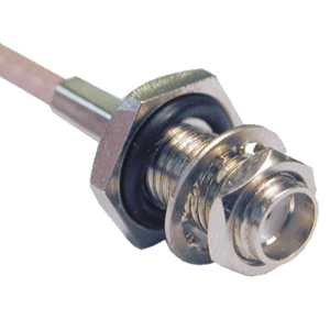 Connettore SMA Femmina a Pannello con Ghiera per RG174