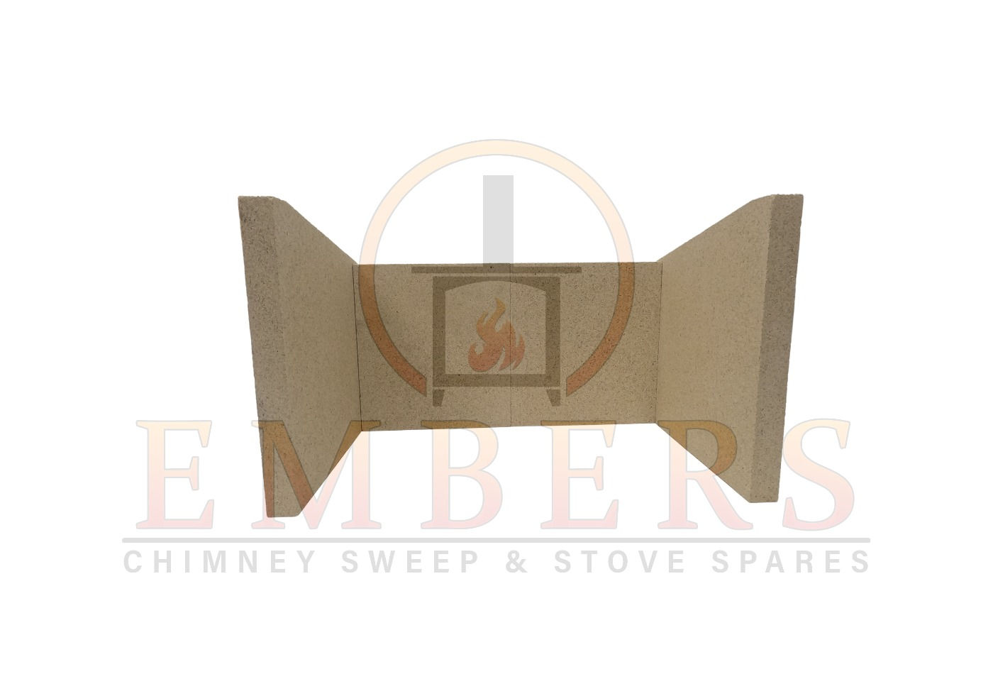 Dunsley Highlander 5 Solo Brick Set Fire Brick