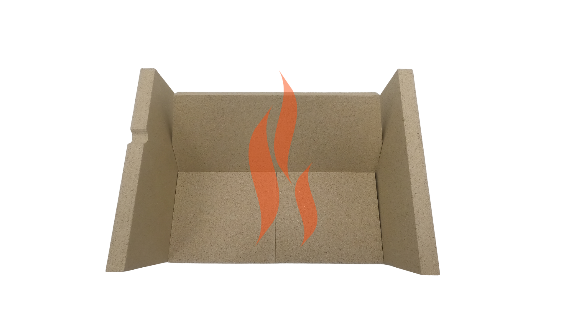 Stove World UK Ecosy+ Panoramic Brick Set Fire Brick