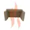 Thumbnail: Charnwood Skye 5 - Vermiculite Fire Brick Set