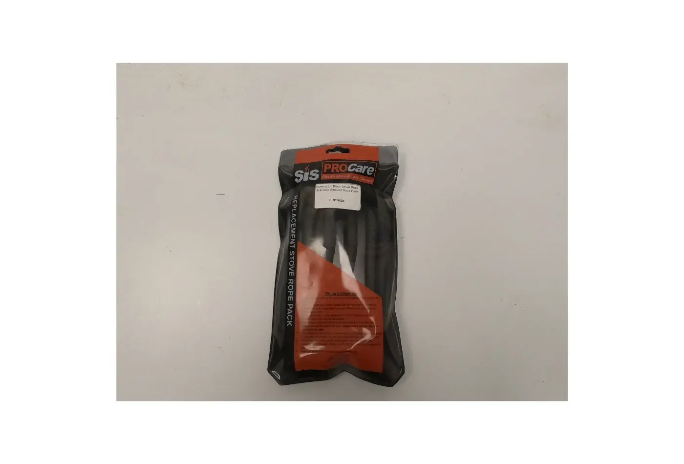 SiS ProCare Black Standard Sleeved 16mm 2m Rope Pack