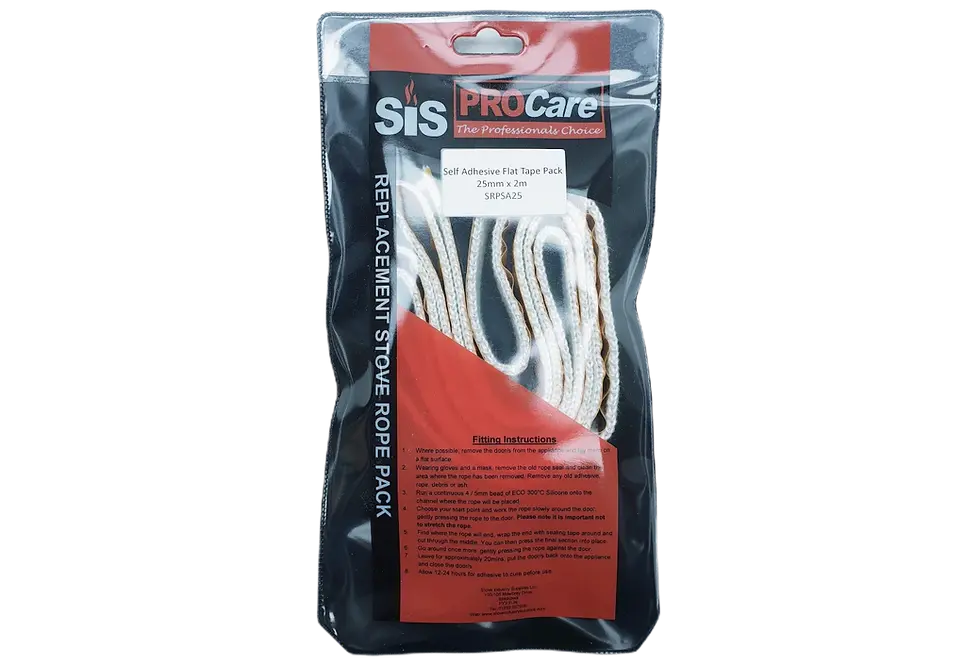 25mm x 2m Self Adhesive Flat Tape Pack
