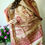 Thumbnail: Handp painted Warli Art Ghicha Tussar Silk Dupatta
