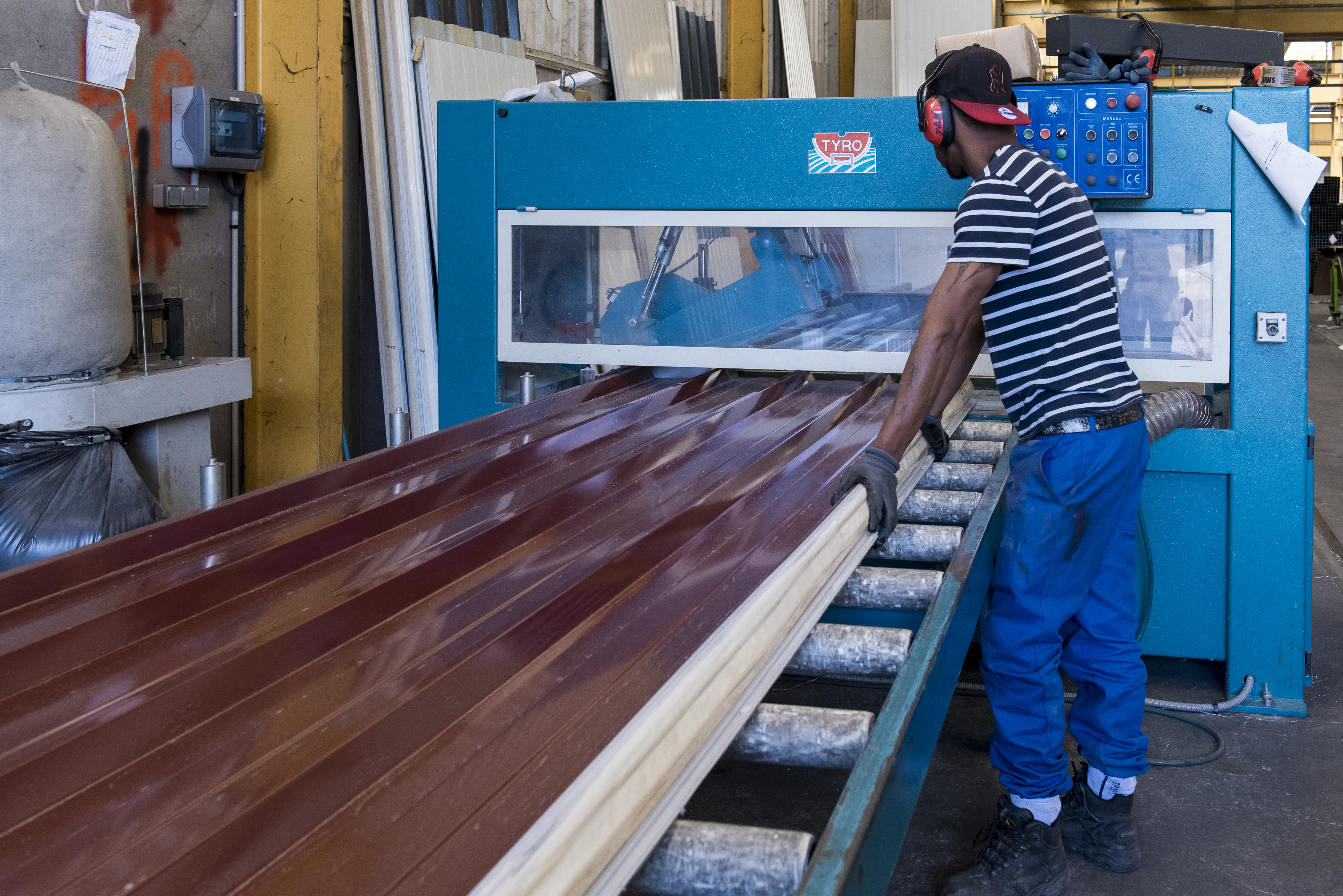 Photo industrielle Acier