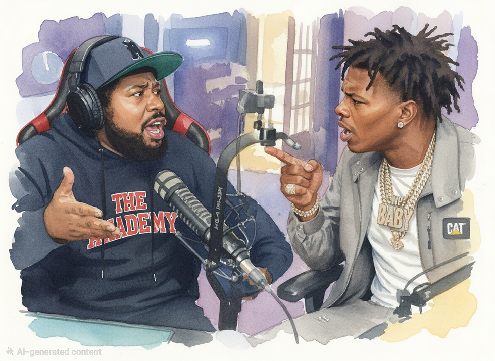 DJ Akademiks' social media response to Lil Baby's accusations