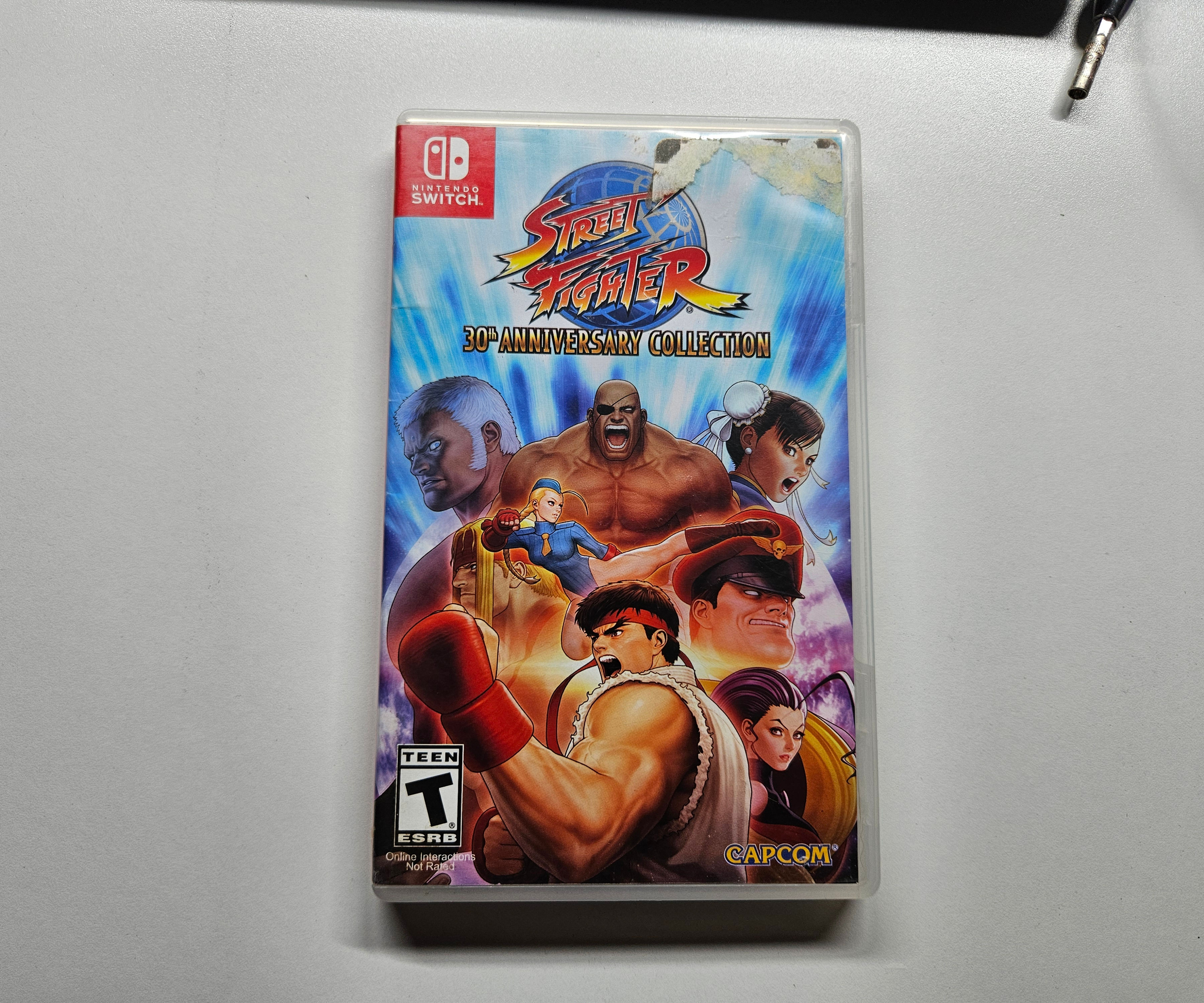 STREET FIGHTER 30TH ANNIVERSARY COLLECTION NINTENDO SWITCH