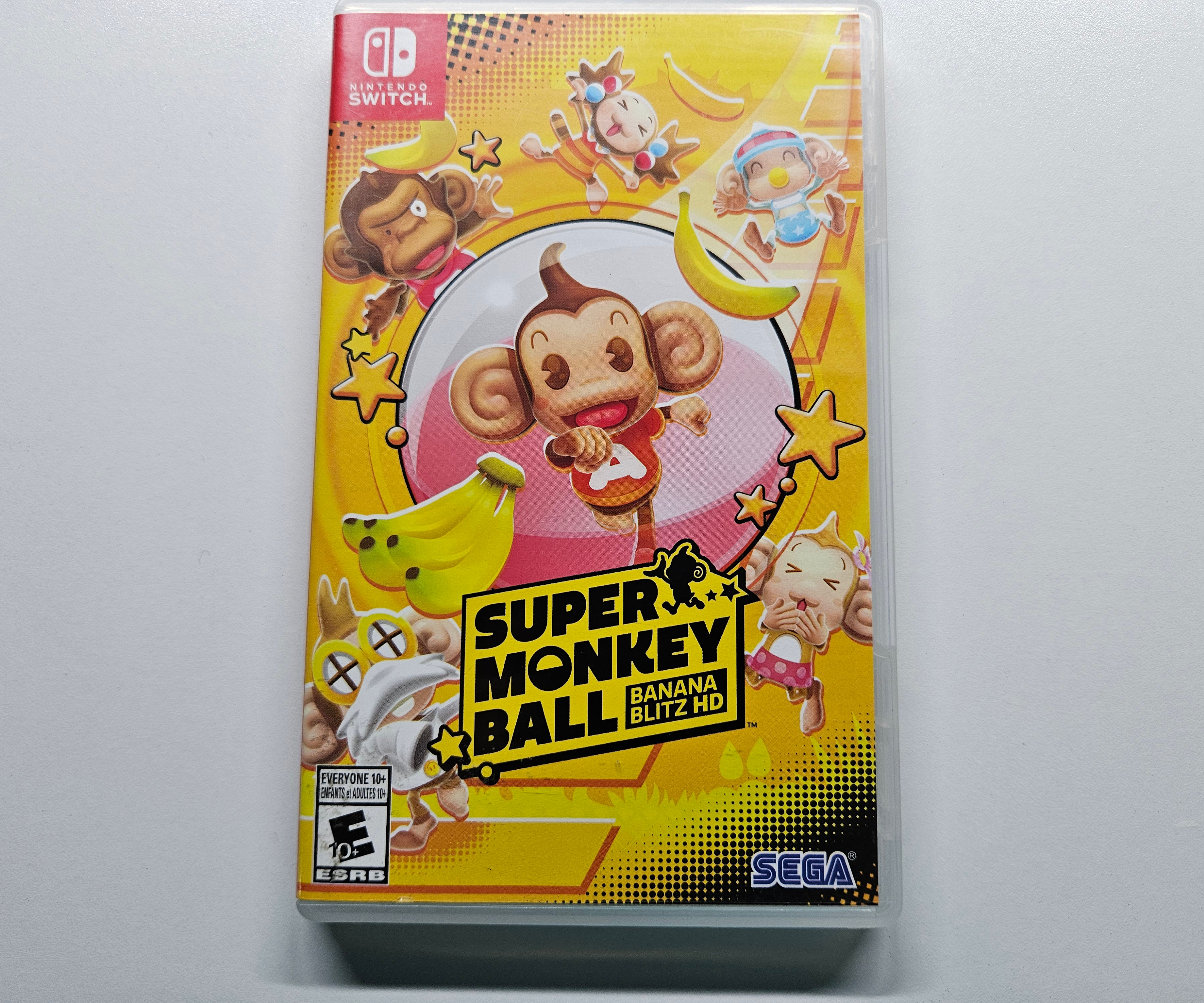 NINTENDO SWITCH SUPER MONKEY BALL BANNANA BLITZ