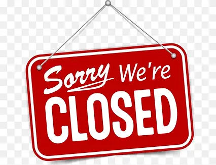 Sluitingstijden komende periode