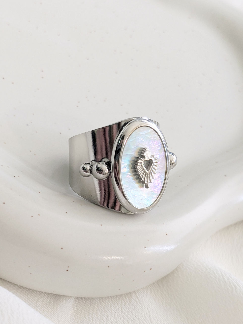 Miniature : Bague Ex Voto - Argent