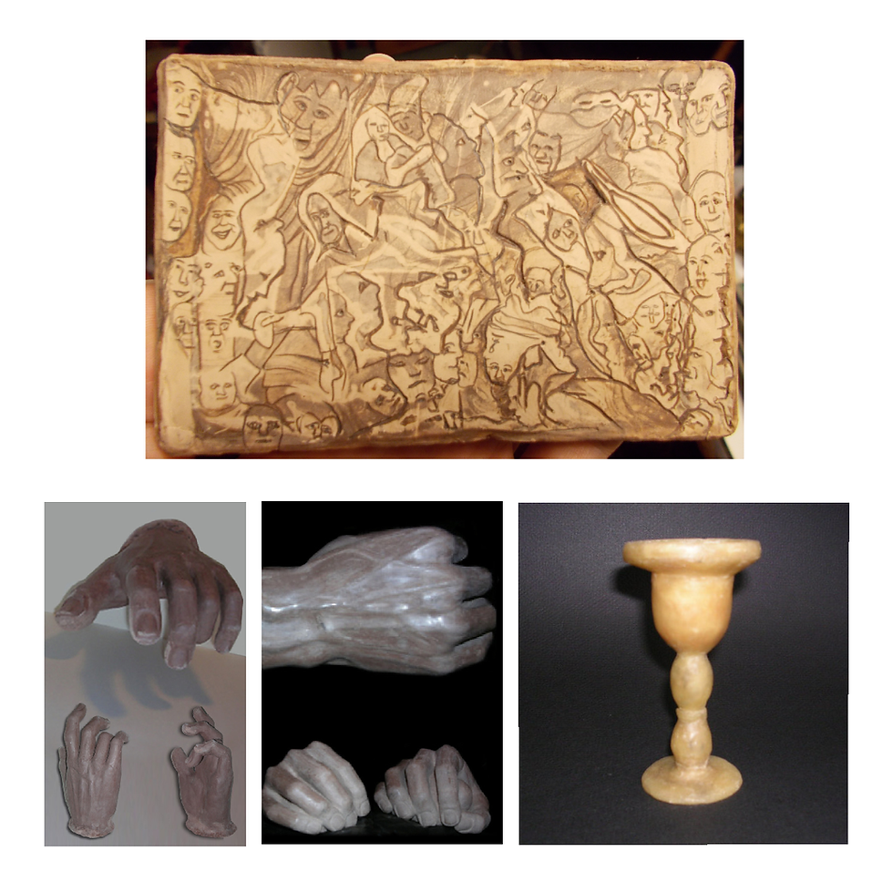 Mixed Media Sculpture