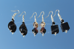 Gallery Murano beads Vintage black 4