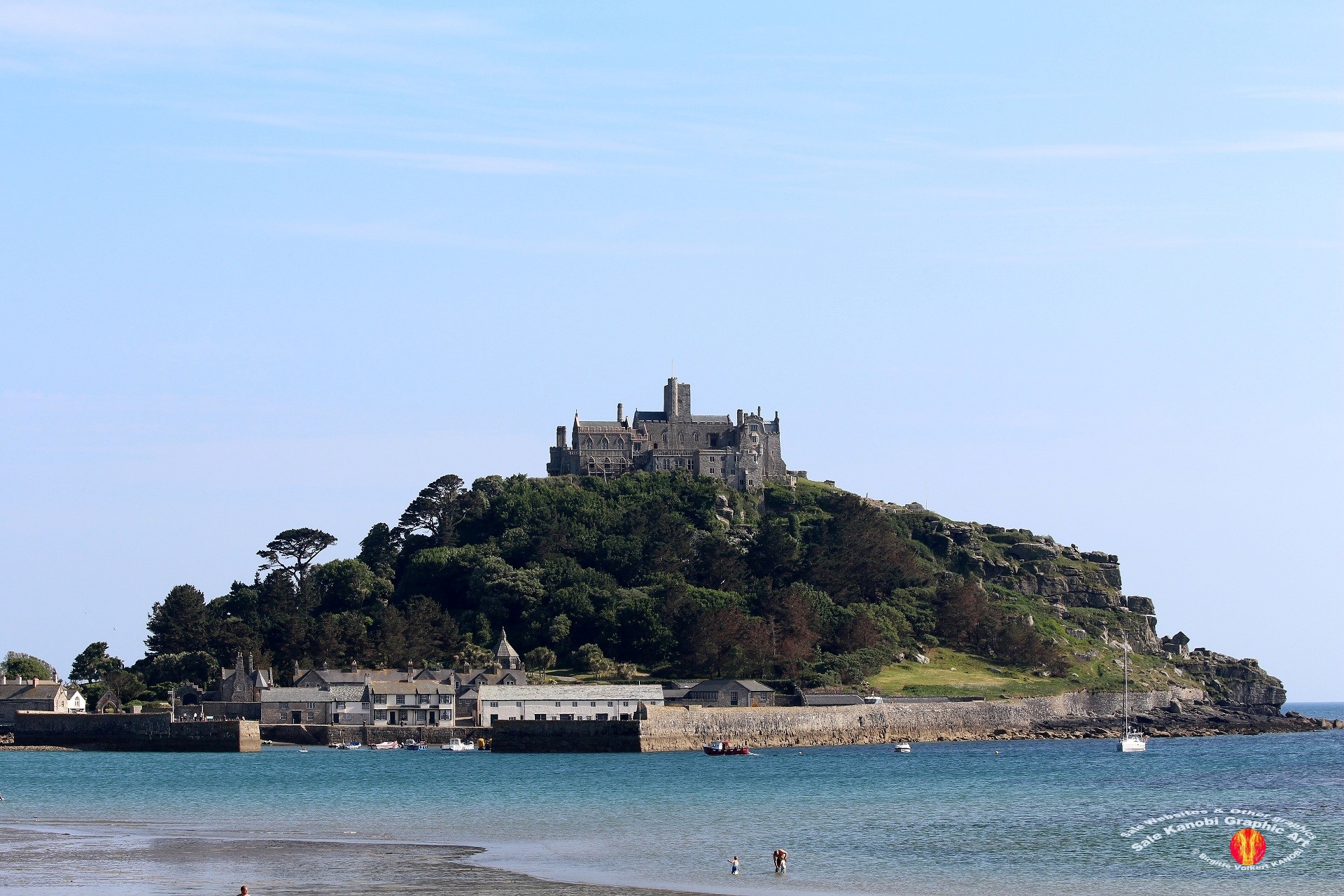 St. Michael's Mount 1 - South South East of St. Ives