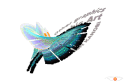 Bark Graphics - 3D Logo's Butterflies.