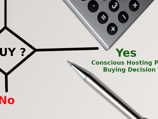 Conscious Hosting Plan Buying Decision