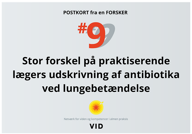 Resistente bakterier udgør en stigende risiko for menneskers sundhed. Derfor er det vigtigt at reducere forbruget af antibiotika, ikke mindst i almen praksis, som udskriver langt størstedelen af al antibiotika i Danmark.