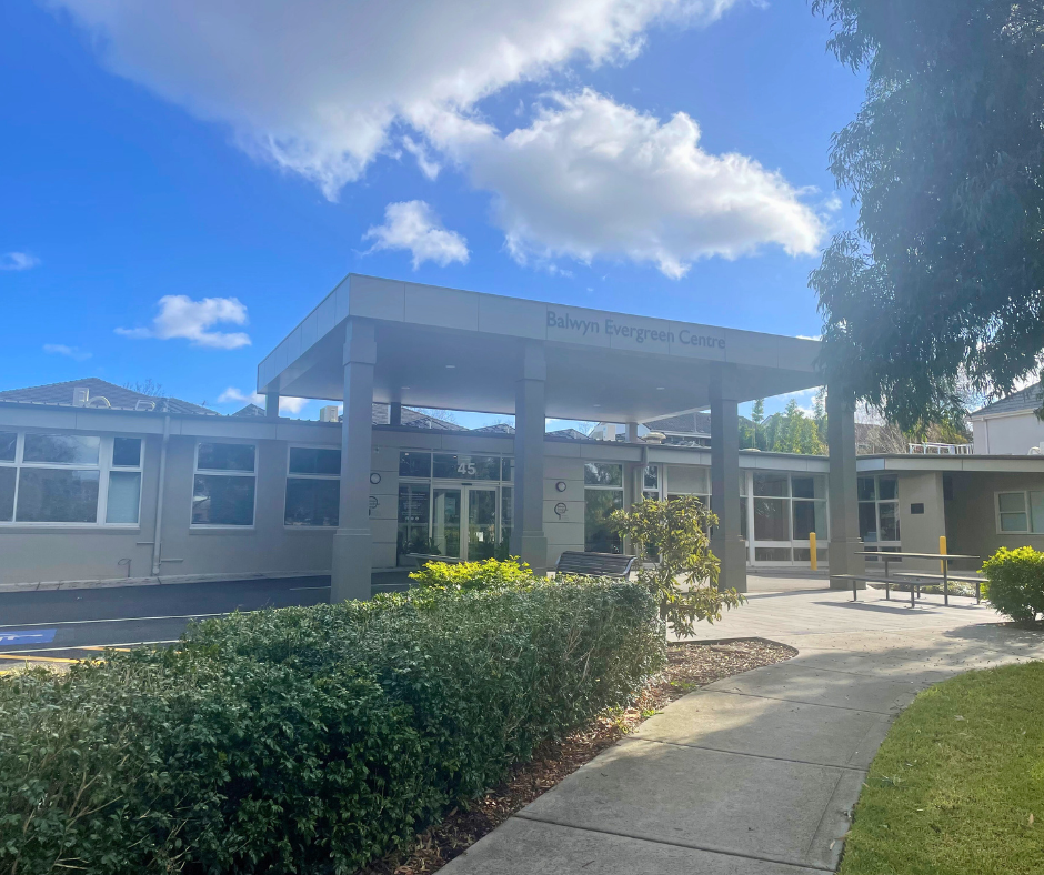 Balwyn Evergreen Centre exterior