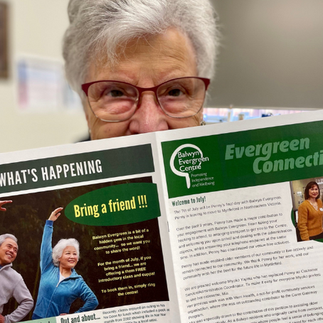 Evergreen Connections - July Newsletter