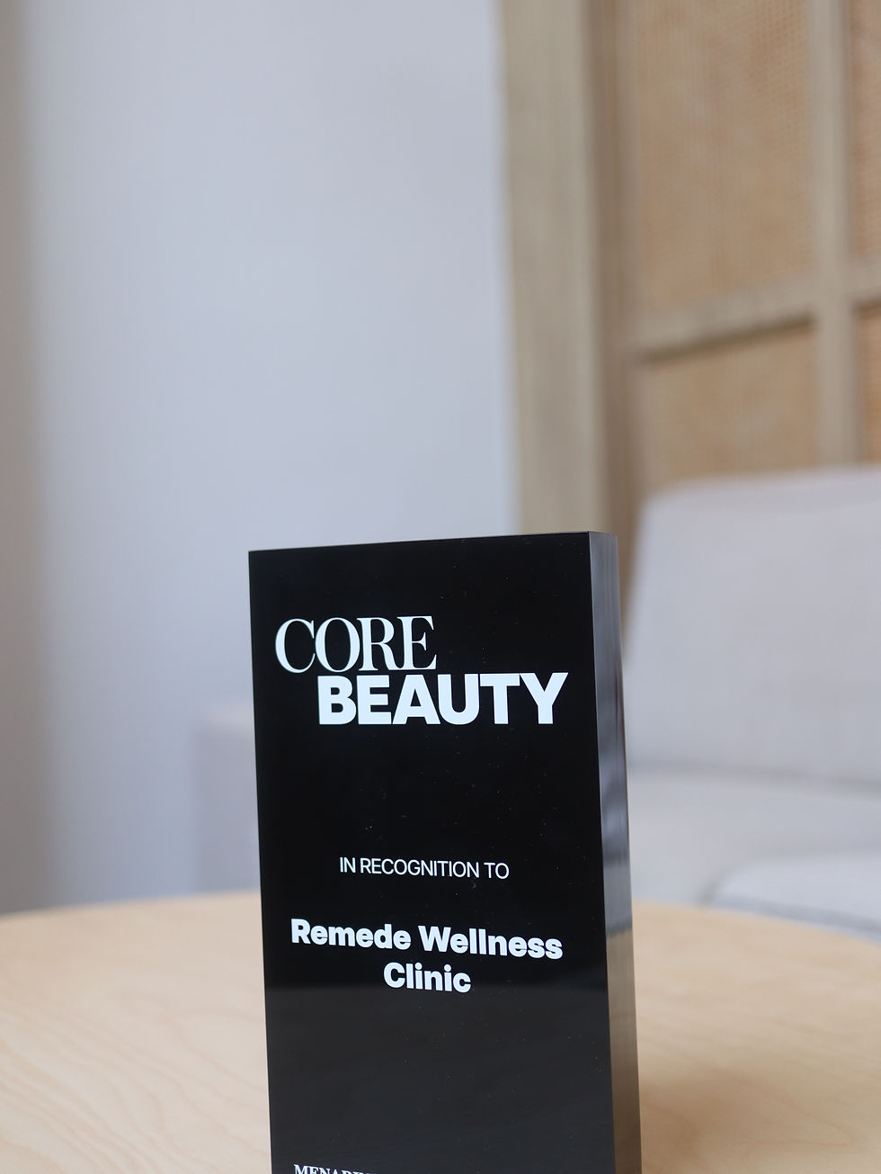 "Menarini Core Beauty Award"