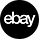 Logo - ebay - Black rnd