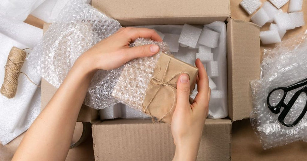 Optimising your packaging options and packing orders in the smallest possible package type you can save on shipping costs