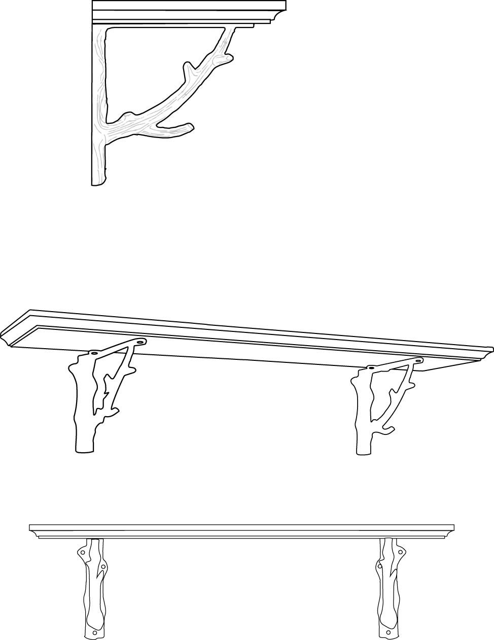 Drawings of Metal Bracket 16446-XX-16