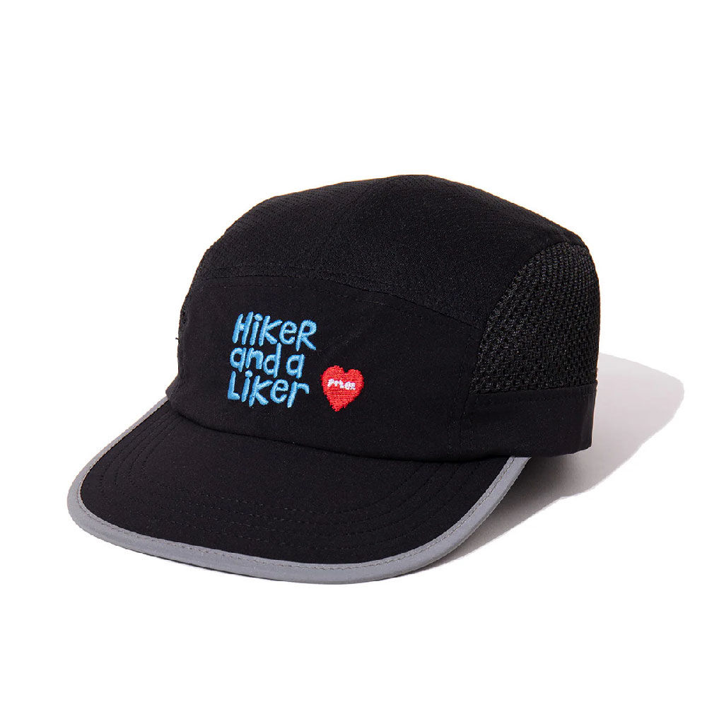 日本限定  DRY RUN 5P CAP 機能透氣5片帽 / 輕量快乾帽 / 黑