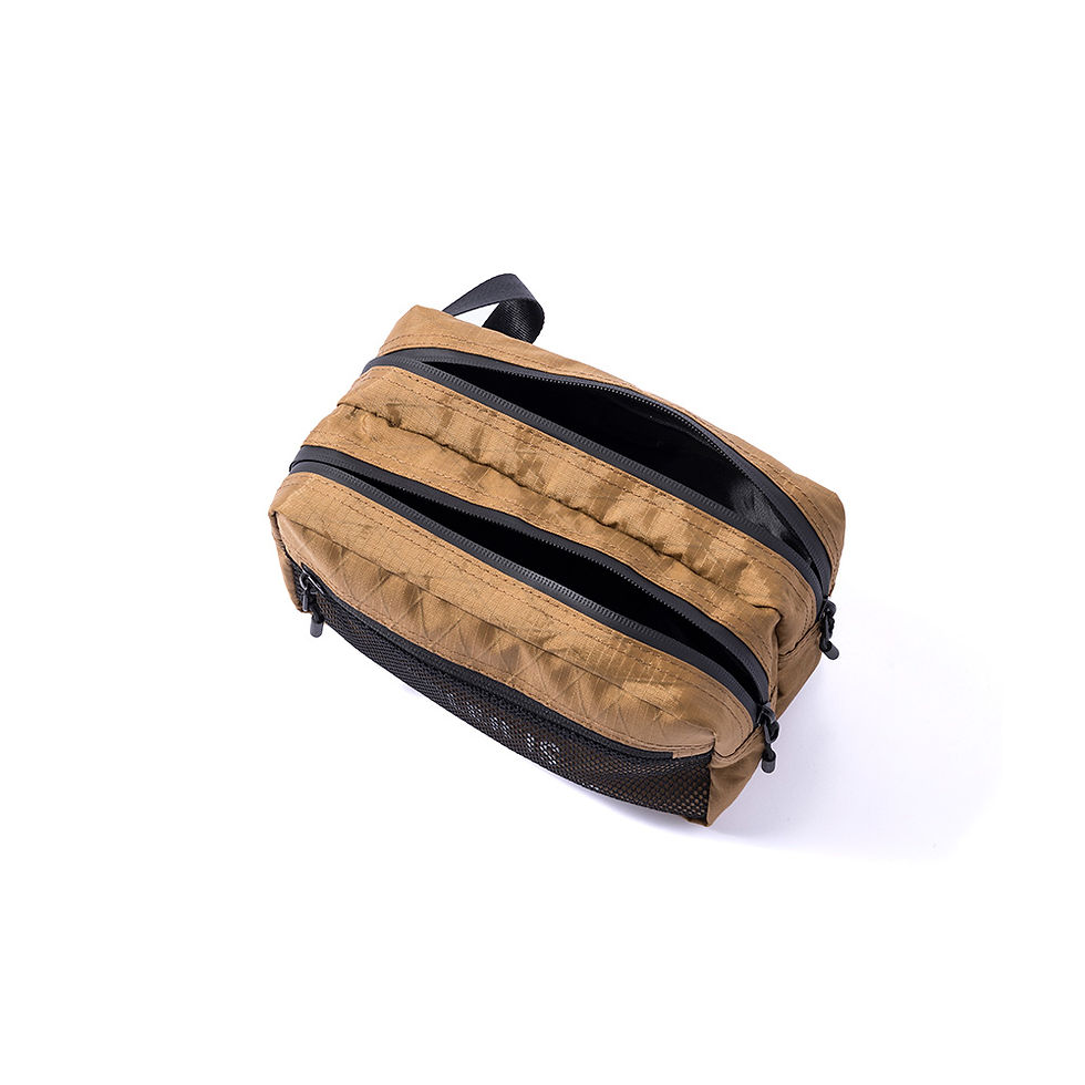 縮圖：X-CLOTH POUCH (L) 收納包 / 狼棕