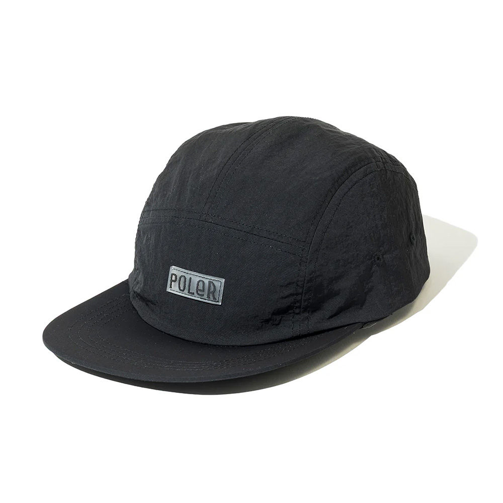 FURRY FONT NYLON 5P CAP 五片尼龍帽 / 黑色