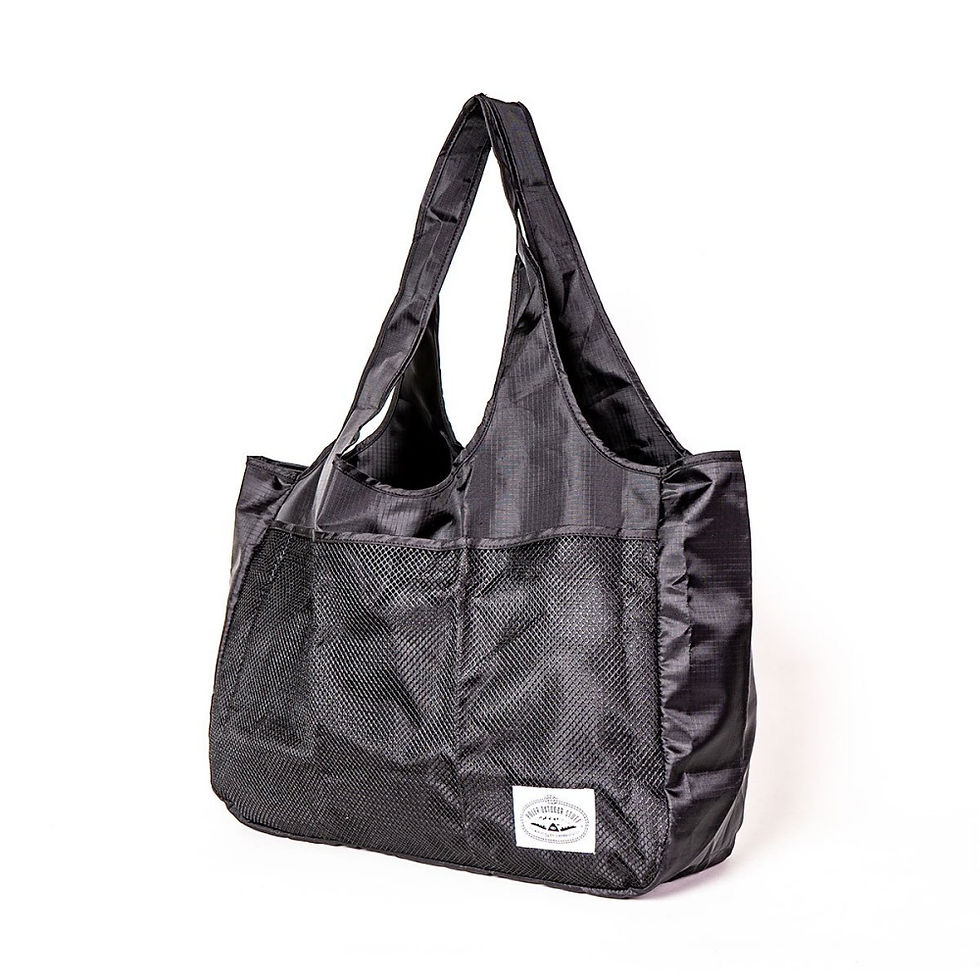 縮圖：PACKABLE ECO BAG L 可收納肩背包  / 黑色