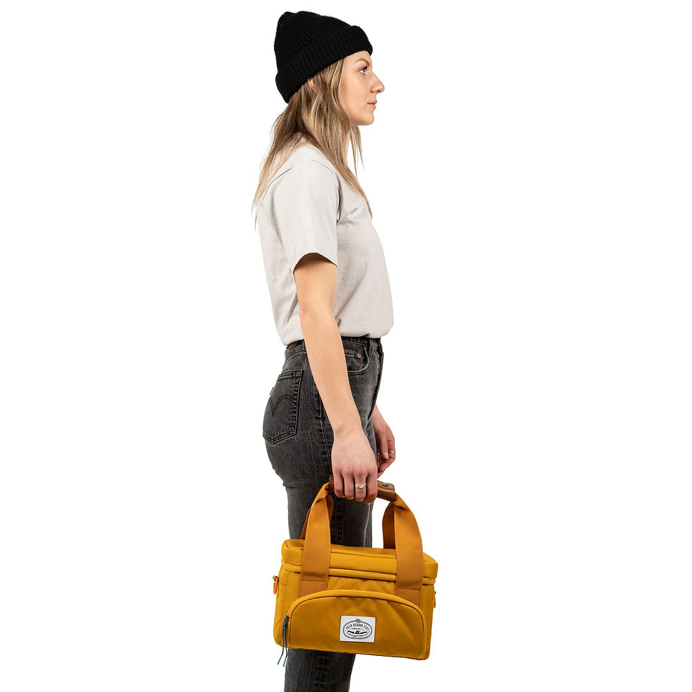 縮圖：ELEVATED CAMERA COOLER BAG 單眼側背多用途相機包 / 保冰袋 / 芥黃色