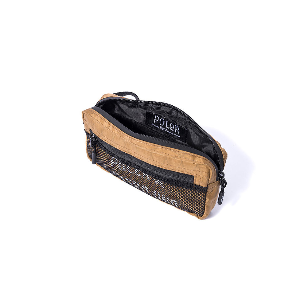縮圖：X-CLOTH POUCH (S) 收納包 / 狼棕