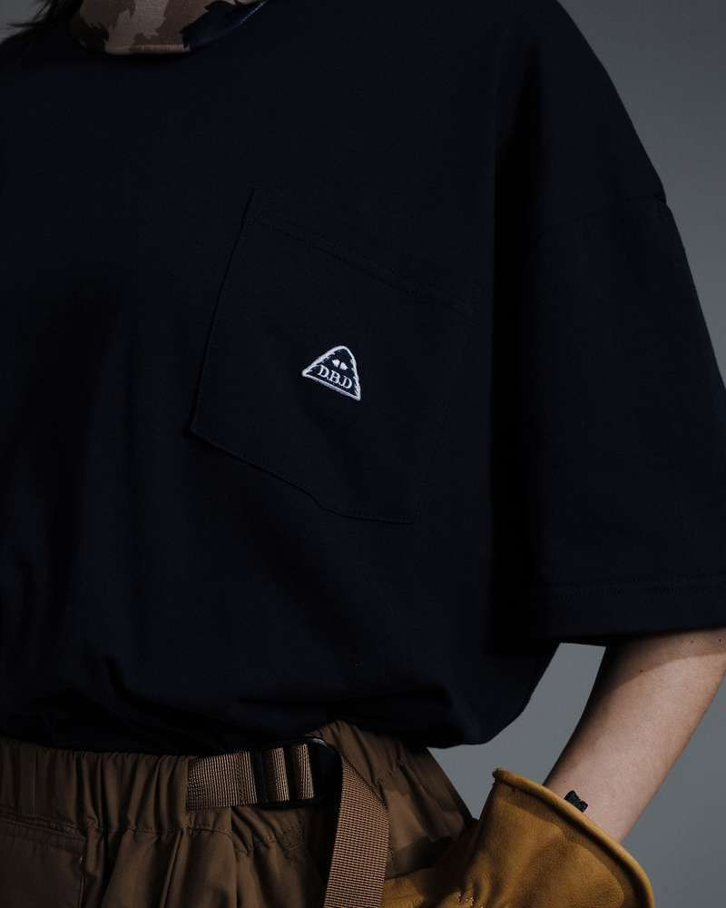 縮圖：POLeR® X Filter017® D.B.D Pocket Tee 圖像口袋短Tee / 深藍