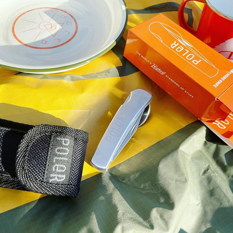 縮圖：HOBO KNIFE 隨身收納可拆三件式鋼刀叉餐具組