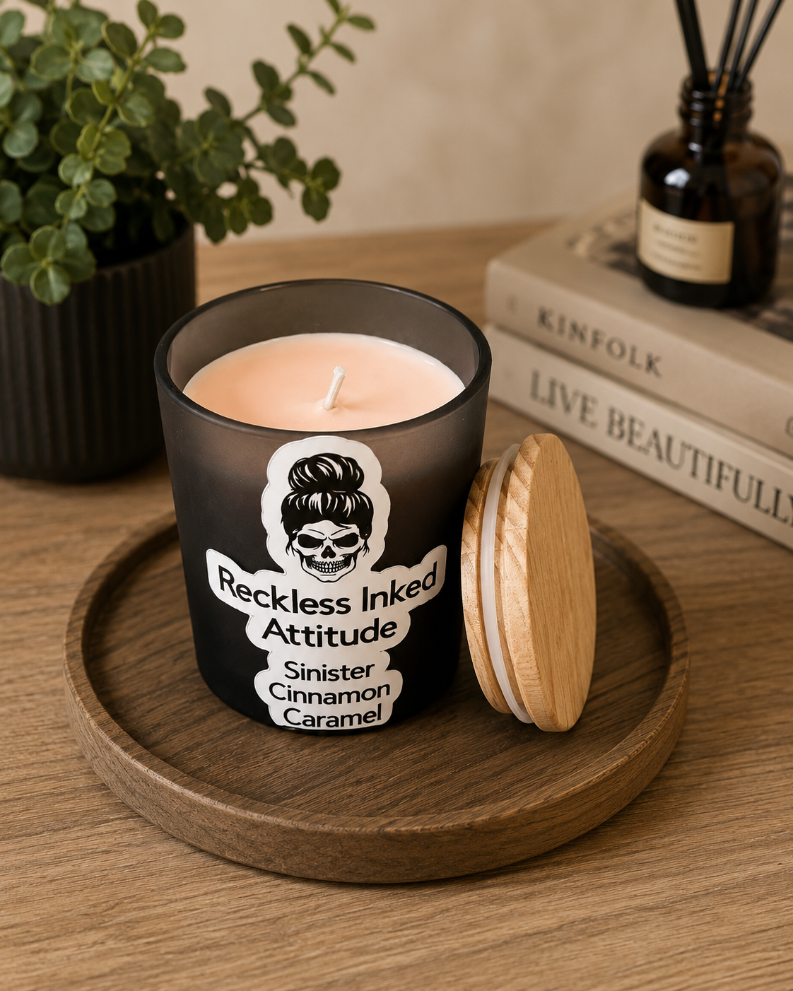 Sinister Cinnamon Caramel Candle 
