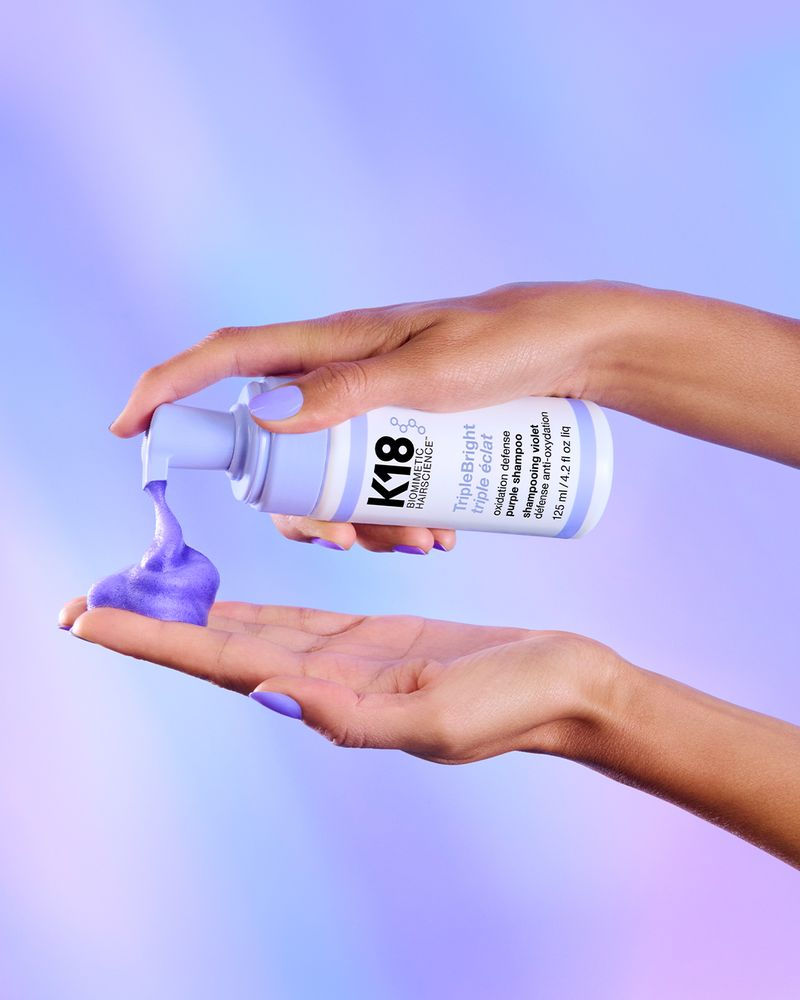 K18 TripleBright - Oxidation Defense Purple Shampoo