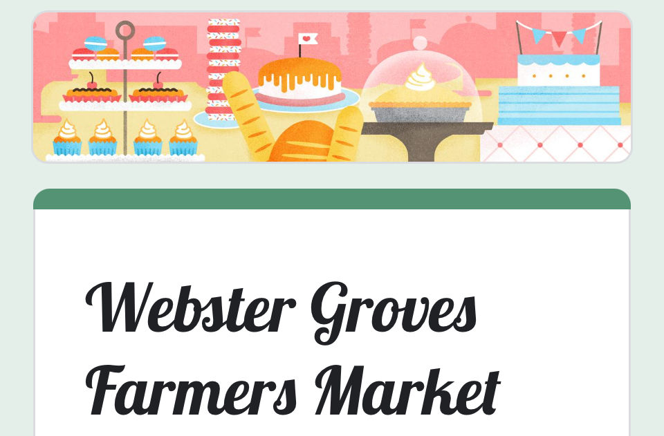Webster Grove Farmers Market