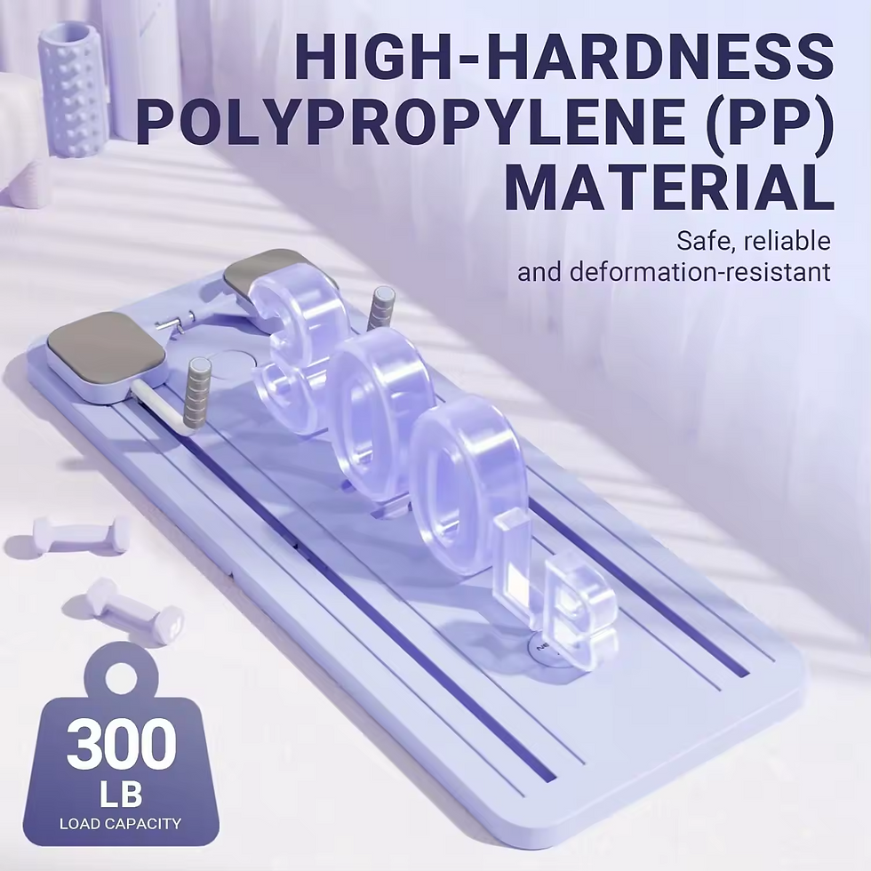 Thumbnail: Multifunctional Fitness Board Abdominal Board Push Up Plate Pilates Board Ab Boa