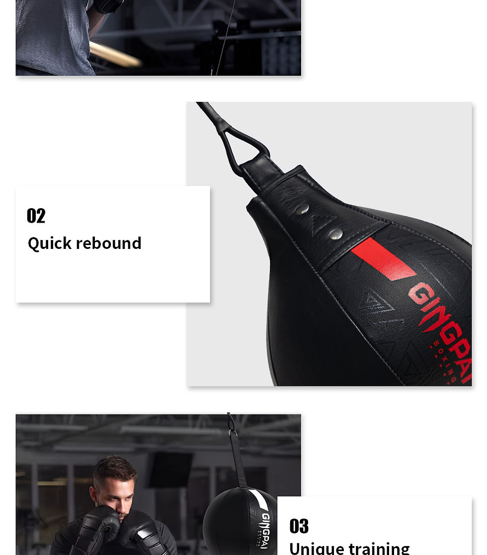 Thumbnail: High Quality Fight Boxing Training Punching Bag Fitness Muay Thai Reaction Speed
