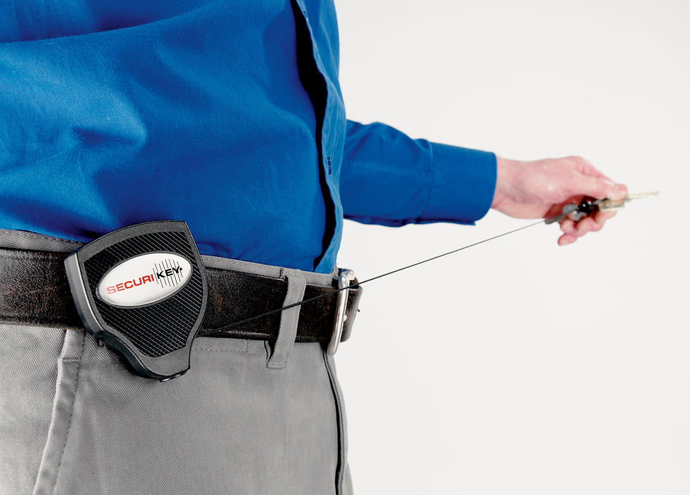 Thumbnail: RHDK SUPER 48 KEY REEL – 1200MM KEVLAR ® CORD – SPRING CLIP FIXING