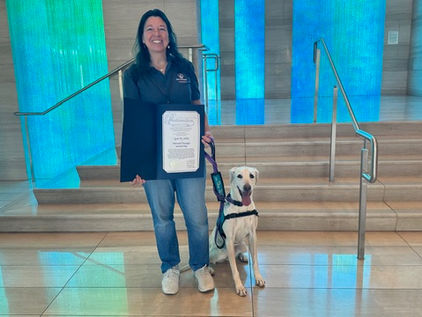 Clark County recognizes animal assisted therapy