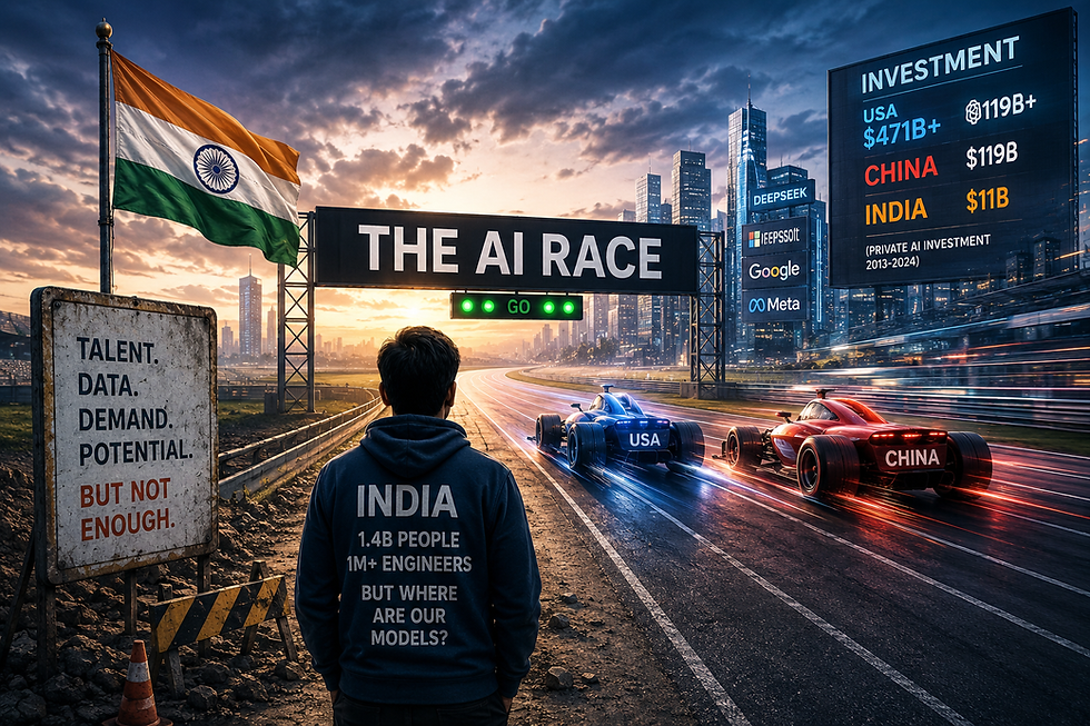 India Has The Talent. So Why Are We Missing The AI Race?