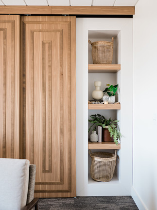 Custom cabinetry in multifamily clubhouse